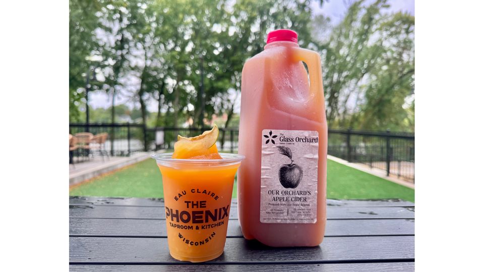 A visualization of the menu item "Apple Cider Slushy (N/A)"