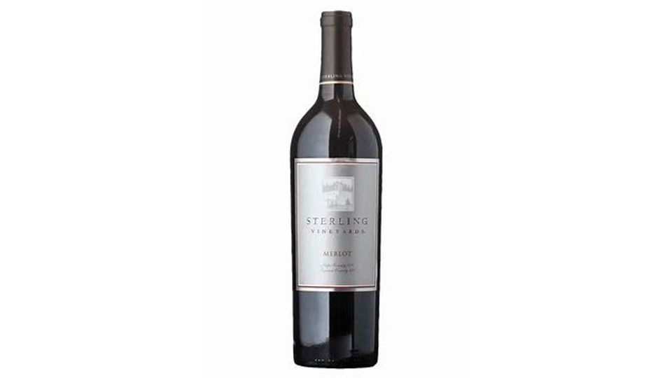 A visualization of the menu item "Sterling Merlot"