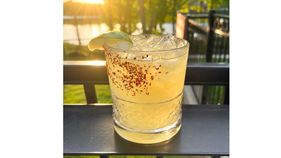 A visualization of the menu item "Summer Haze"