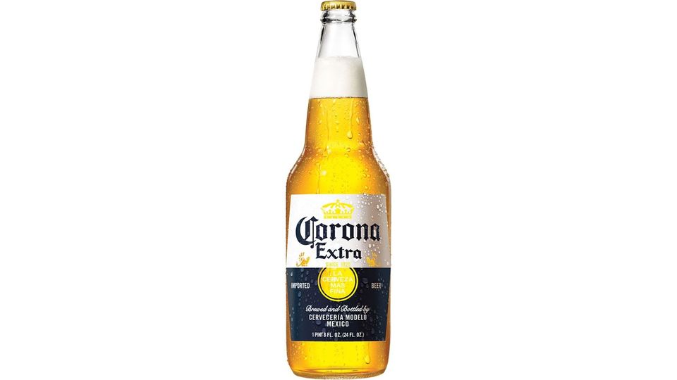 A visualization of the menu item "Corona"