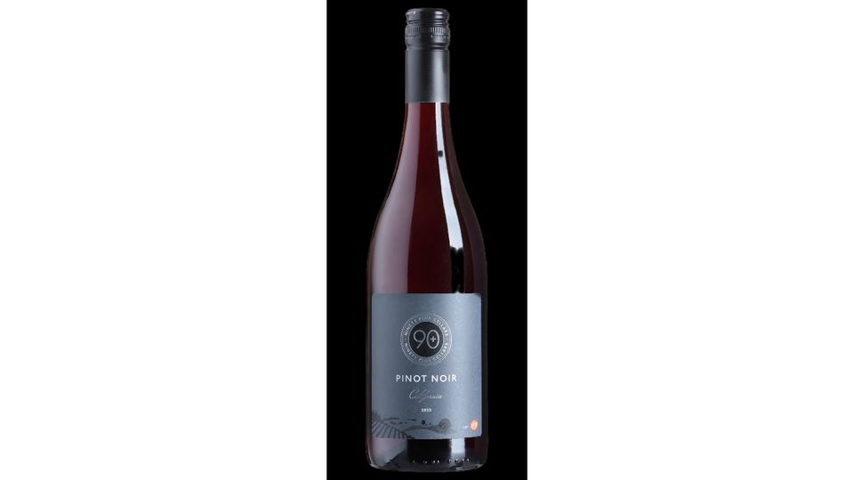 A visualization of the menu item "Ninety Plus Cellars Pinot Noir"