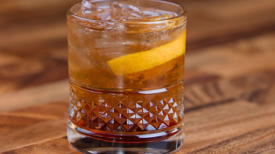 A visualization of the menu item "WI Old Fashioned"