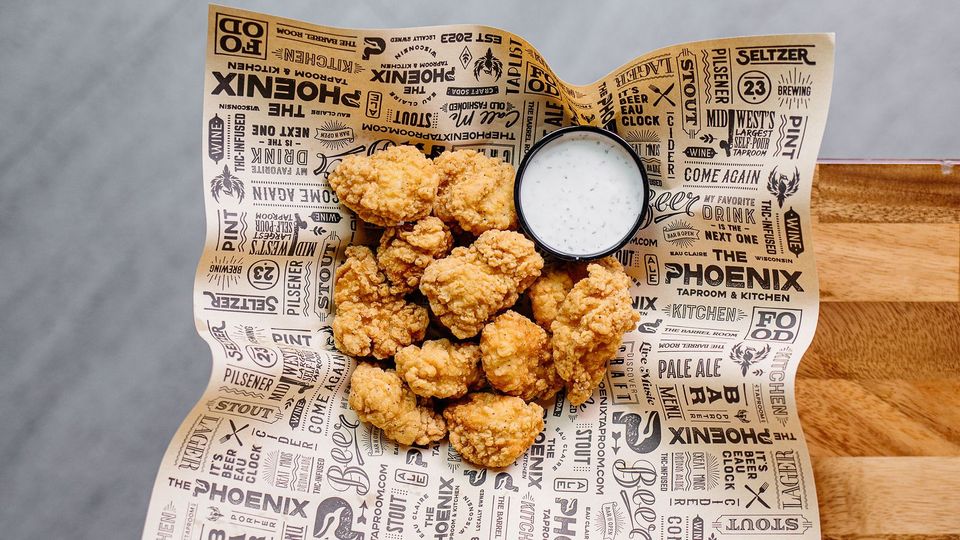 A visualization of the menu item "Boneless Wings (12pc)"