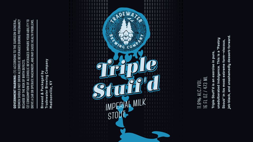 A visualization of the menu item "Triple Stuff'd"