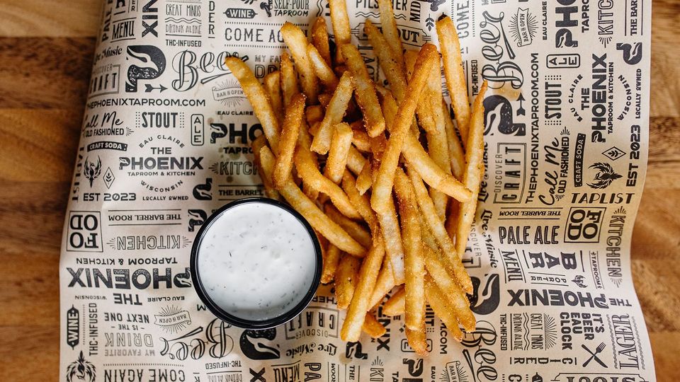 A visualization of the menu item "French Fries"