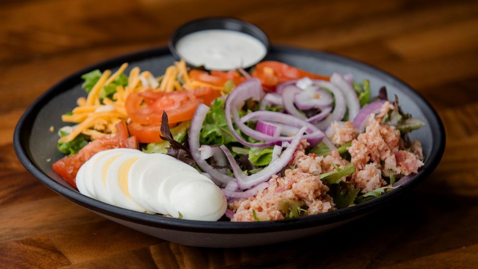 A visualization of the menu item "Cobb Salad"