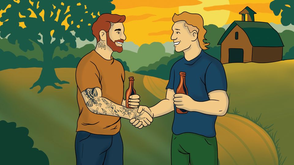 A visualization of the menu item "1900 Kommon"